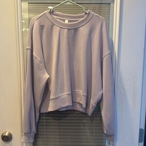 Lululemon Softstreme Perfectly Oversized Cropped Crew